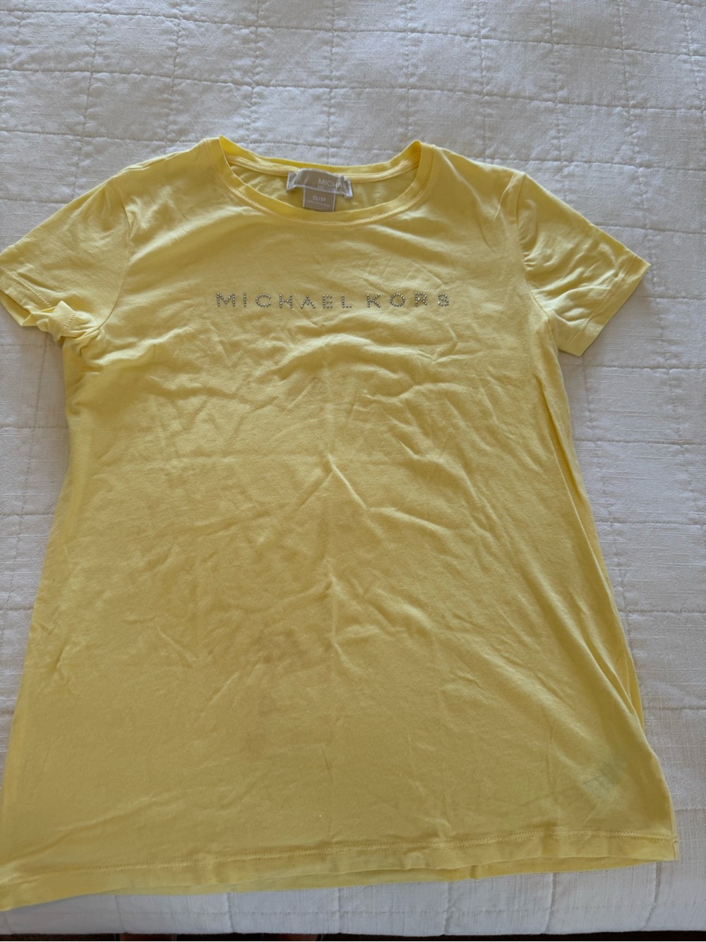 Michael Kors Yellow Short-Sleeve tshirt